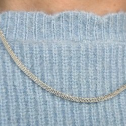 Halskde FLATA Sterling Slv