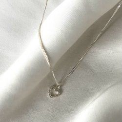 halskde hjerte SMALL TESSA  Slv