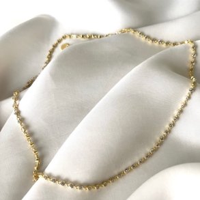 Halskde DARLING DENISE Forgyldt Slv