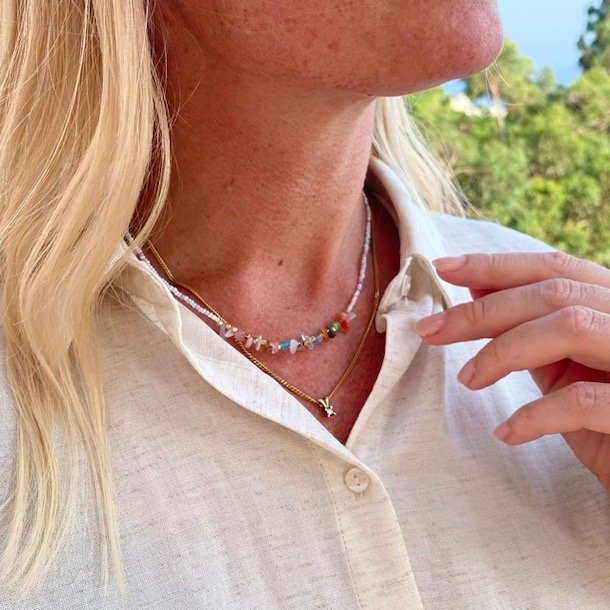 Spansk halskde nuggets