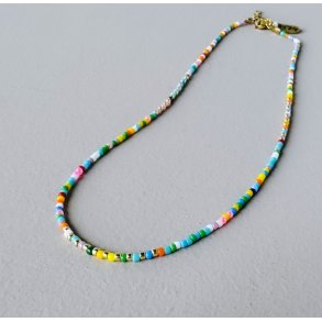 Spansk sommer halsk�de multi perler