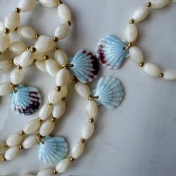 Halsk�de med musling