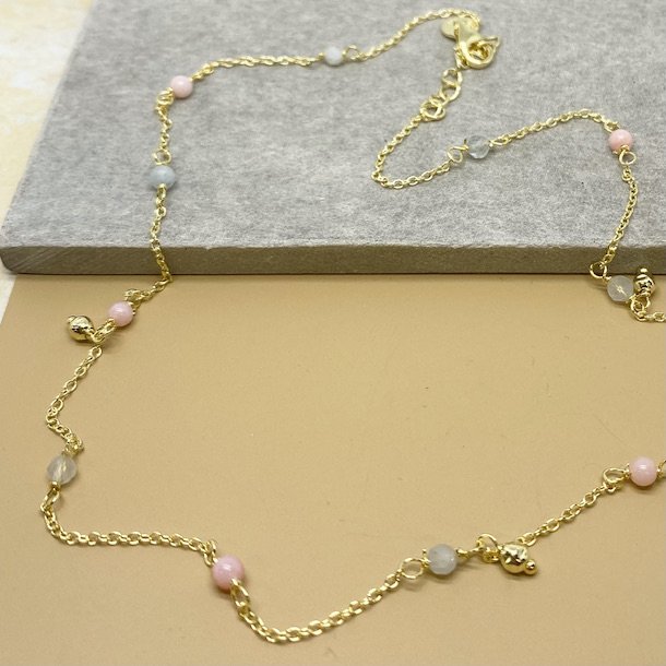 Halsde BRAZIL forgyldt slv