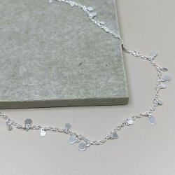 Halskde ELEGANT sterling slv