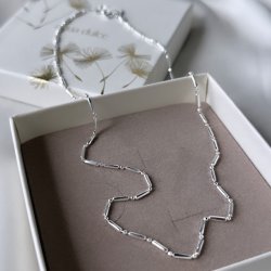 Halskde MALENA Sterling Slv