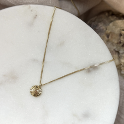 Halskde femme - mnt forgyldt