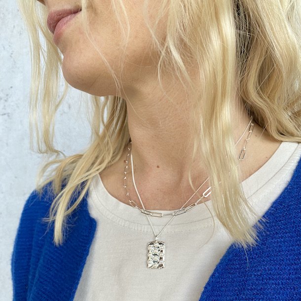 Halskde Mila chain slv