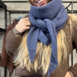 Stor strikket Sophie Scarft