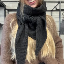 Stor strikket Sophie Scarft