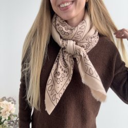 Trklde Alberte i viskose og uld mix