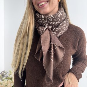 Trklde Alberte i viskose og uld mix