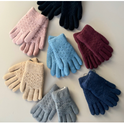 Handsker med plys for