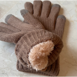 Handsker foret strik