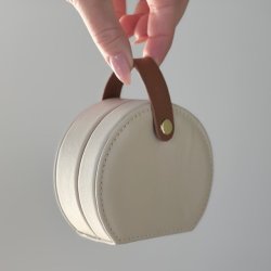 Smykkeskrin halvrund 