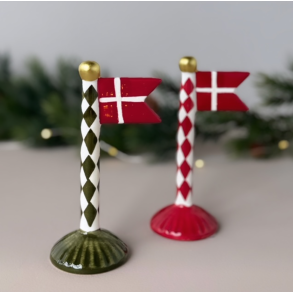 Flag harlekin lille  Keramik