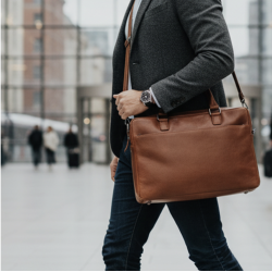 Titan Laptop taske Skind