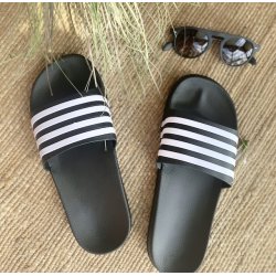 Badesandal retro stripe herre str 40-45