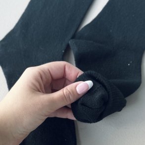 Uldstrmper sort str 40-46