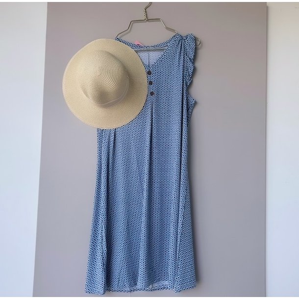 Strandkjole med lille flse rme str m-xxl