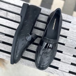 Loafer HISTORY WIBES PLAIN sort skind str 36-42