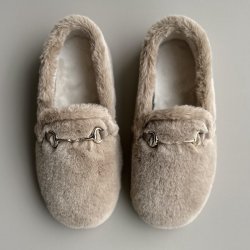 hjemmesko NEW MELANIA Taupe str 36-41