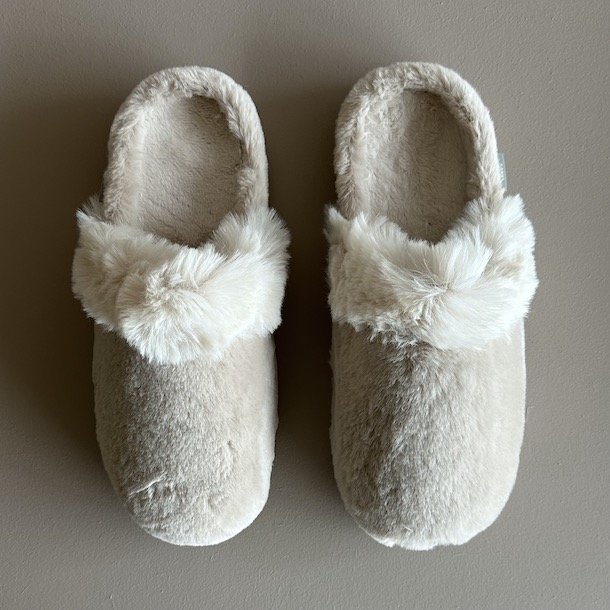 Hjemmesko on my mind beige str 36-41