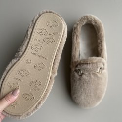 hjemmesko NEW MELANIA Taupe str 36-41