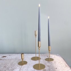 Lysestage hj D10x29cm metal