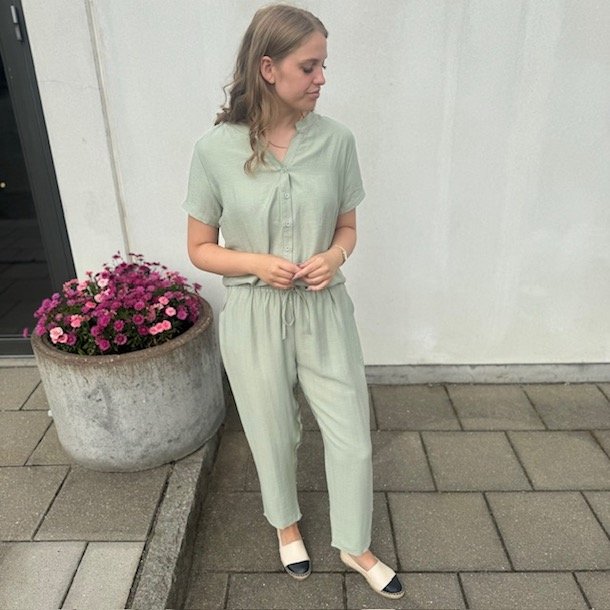 Buks Mona med elastik str. S-XXL hr/viskose