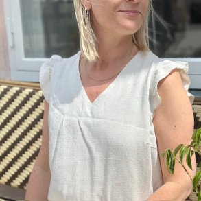 Bluse Kit hr/viskose miks M-XXL