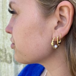 Hoops SECRET Forgyldt slv