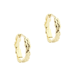 Hoops MILA 15 mm Forgyldt Slv