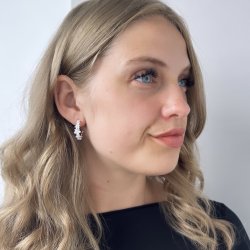 HOOPs JASMIN BIG 24 mm Sterling Slv