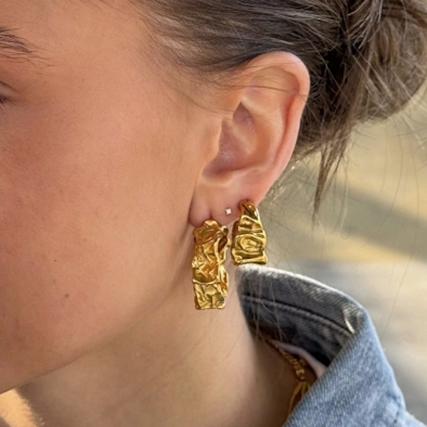 restik creole FLOW MEDIUM vandfast 18kt. forgyldt