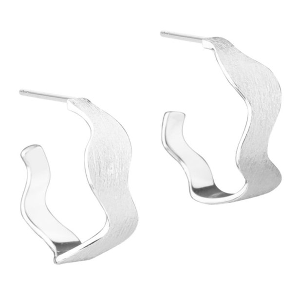 Hoop DREAMLIT WAVY HOOP 18 MM. - S�lv
