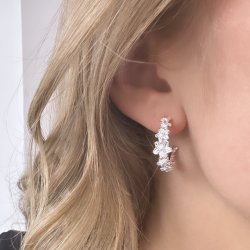 HOOPs JASMIN BIG 24 mm Sterling Slv