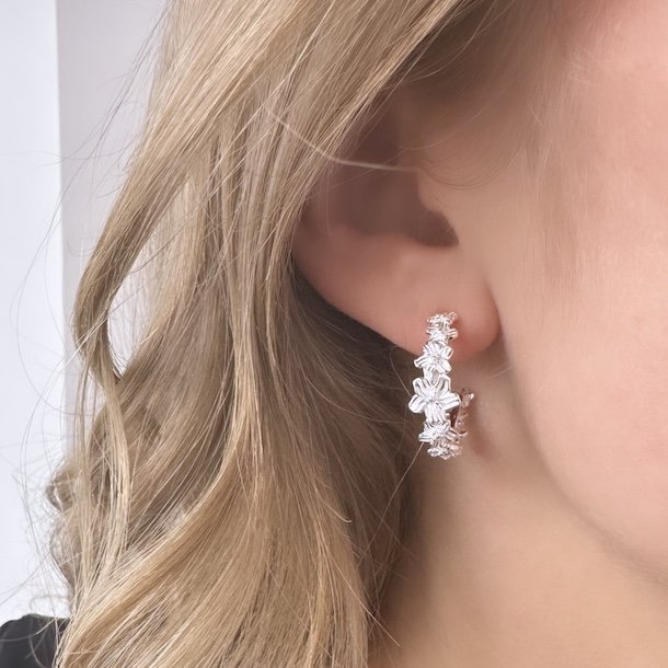 HOOPs JASMIN BIG 24 mm Sterling Slv