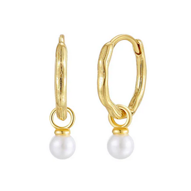 Hoops ALORA Tides forgyldt slv