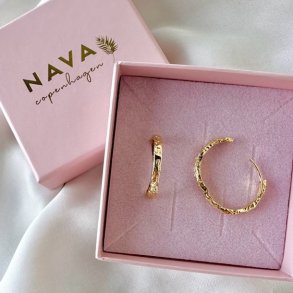 Hoops Elio elements 20mm forgyldt slv