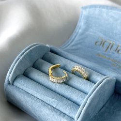 Hoops Philina 12 mm forgyldt Slv