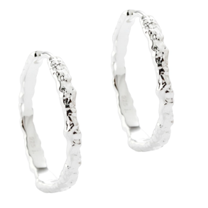 Hoops MILA 25 mm Sterling Slv