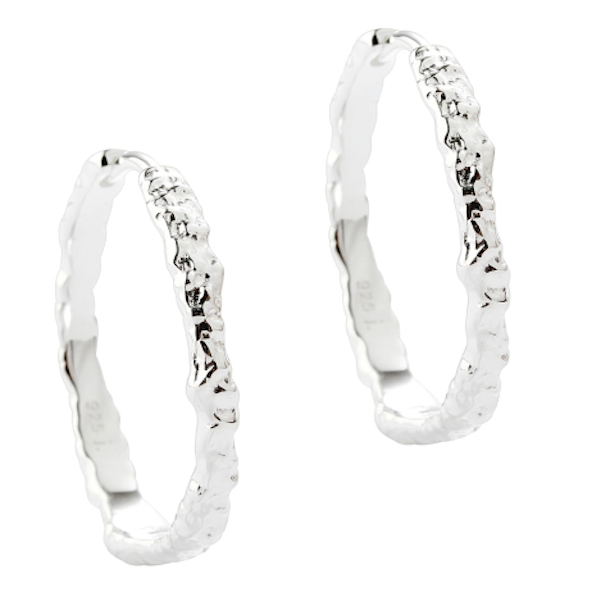 Hoops MILA 25 mm Sterling Slv