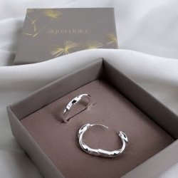 Hoops TWIRL 20mm Sterling Slv