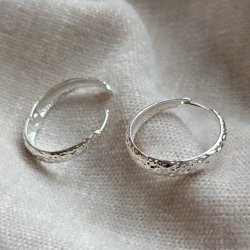 Hoops CAPPA 25 mm Sterling slv