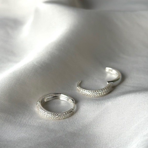 Hoops DARLING EMMA 20 mm Sterling Slv