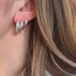 Hoops CAPPA 12 mm Sterling slv