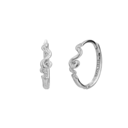 Hoops Noelani sterling slv