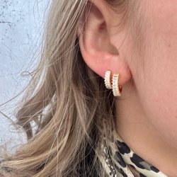 Hoops Philina 12 mm forgyldt Slv