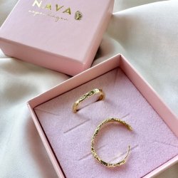 Hoops Elio elements 20mm forgyldt slv