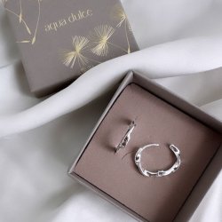 Hoops TWIRL 20mm Sterling Slv